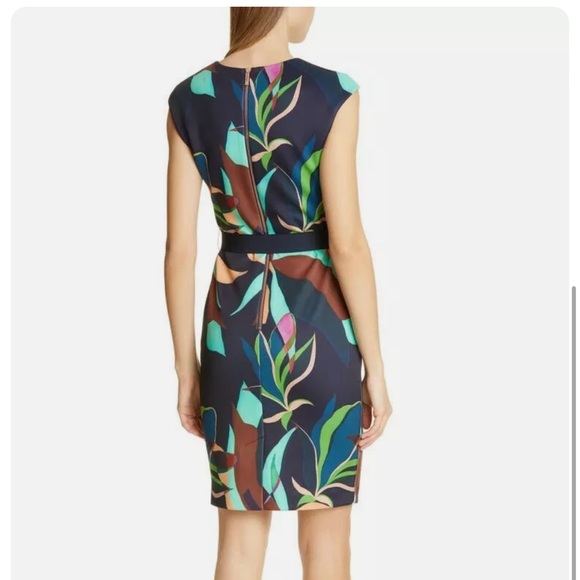 Ted Baker Adilyyn Supernatural Structure Bodycon Dress - Picture 4 of 12